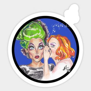 Bianca & Jinkx Sticker